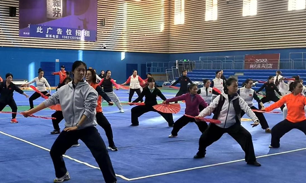全国武术套路太极扇项目教练员培训班成功举办