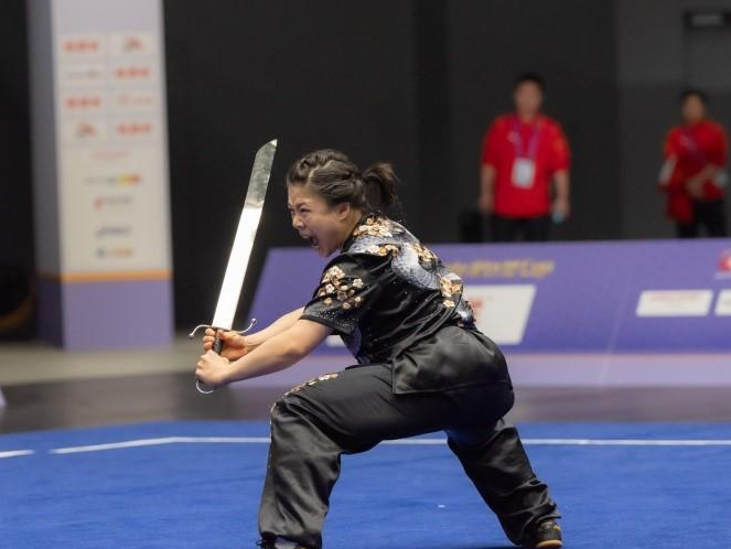 中国队8人8金完美亮相世界杯